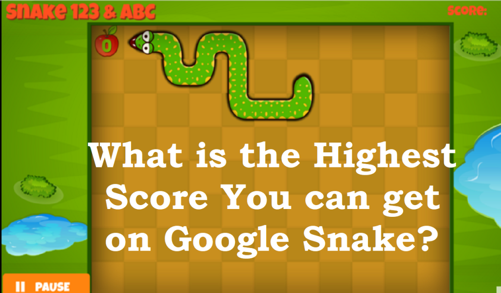 What is the highest score you can get on Google snake?
