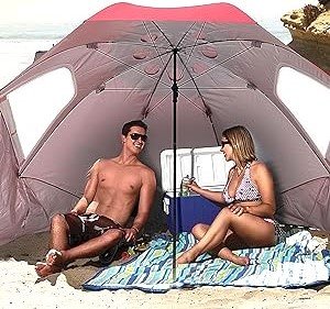 EasyGo Products Brella Vented Beach, best umbrella for the beach